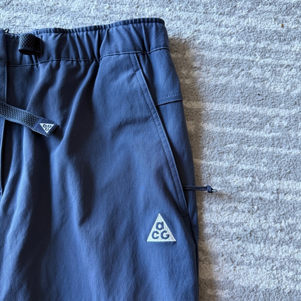 Nike ACG Women's Wide Leg Cargo Pants - Navy Blue - Picture 4 of 7